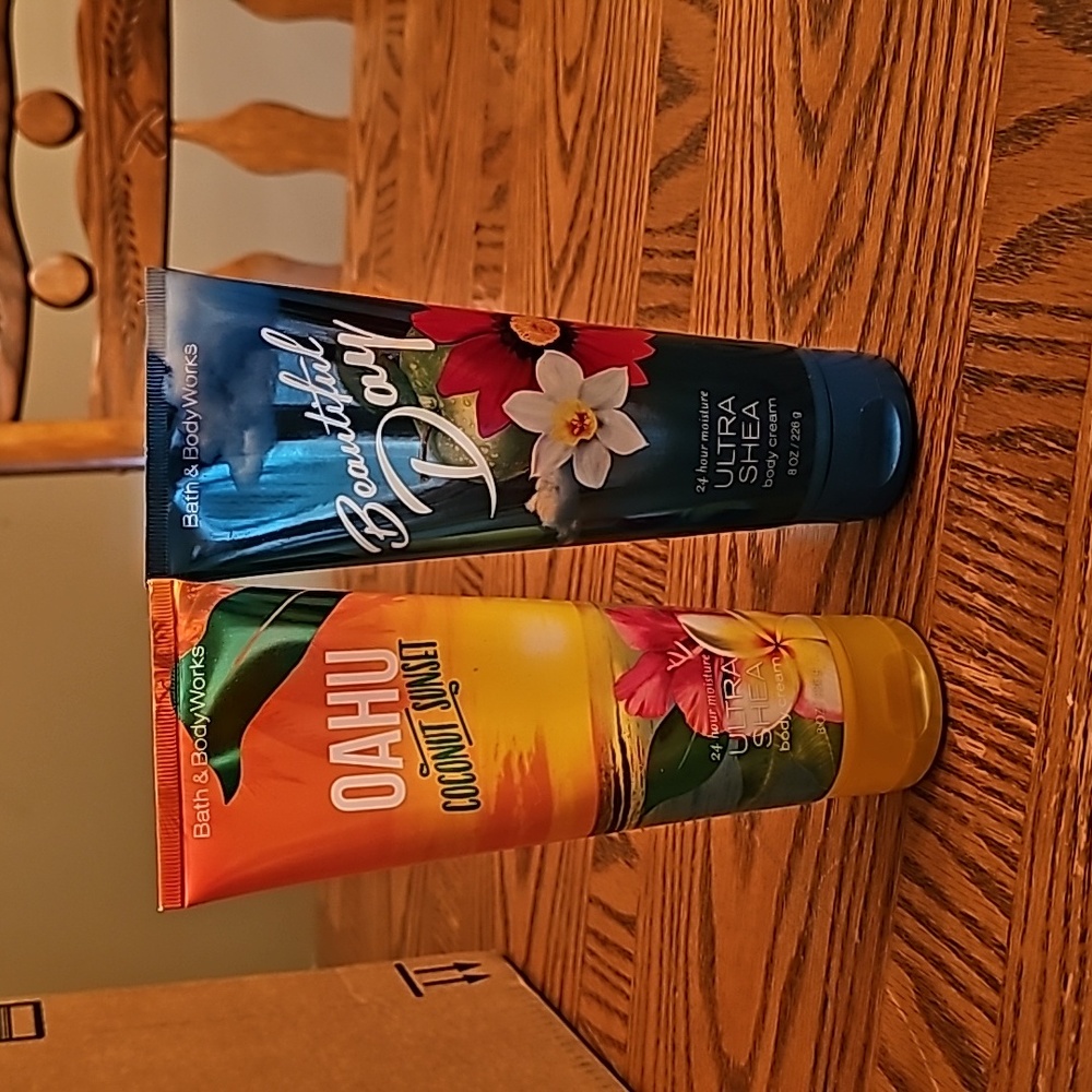 Retired Bath and Body Works body cream